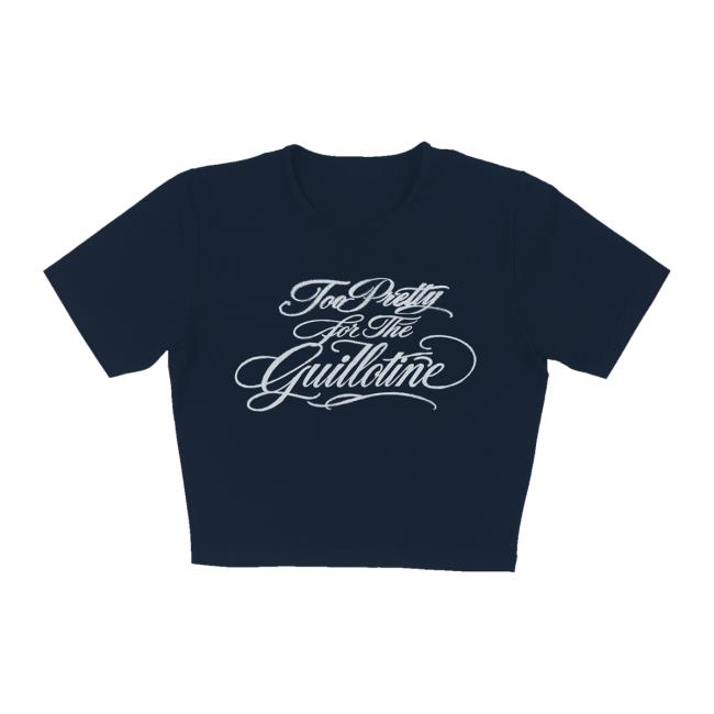 Spaceboycole Too Pratty For The Guillotine Baby Tee 2 Spaceboycole Too Pratty For The Guillotine Baby Tee