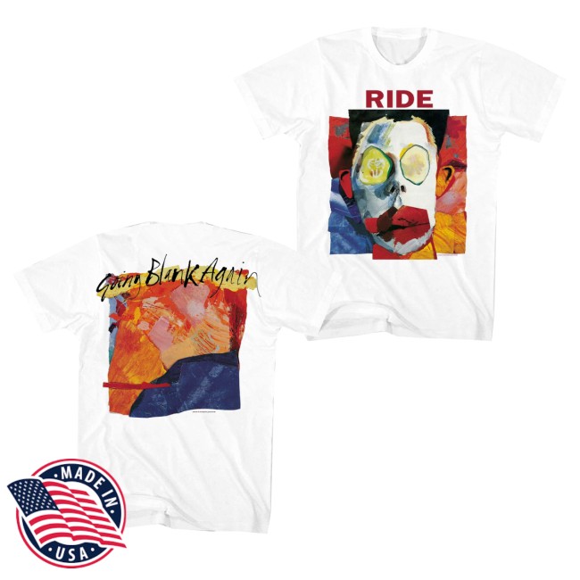 Super Ultra Mega Merch Store Ride Going Blank Again White Tee 5 Super Ultra Mega Merch Store Ride Going Blank Again White Tee