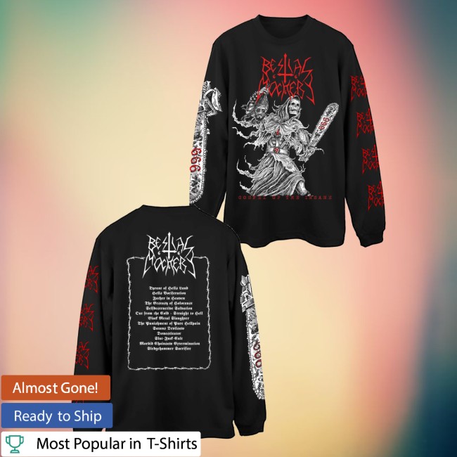Temporal Dimensions Patches Merch Store Bestial Mockery Gospel Of The Insane Longsleeve 5 Temporal Dimensions Patches Merch Store Bestial Mockery Gospel Of The Insane Longsleeve