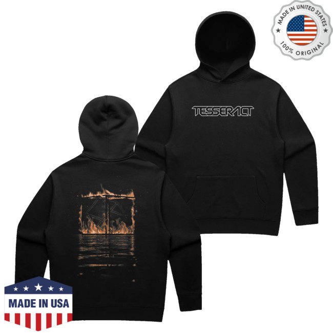 Tesseract Store Merch Burning Cube Hood Black 5 Tesseract Store Merch Burning Cube Hood Black