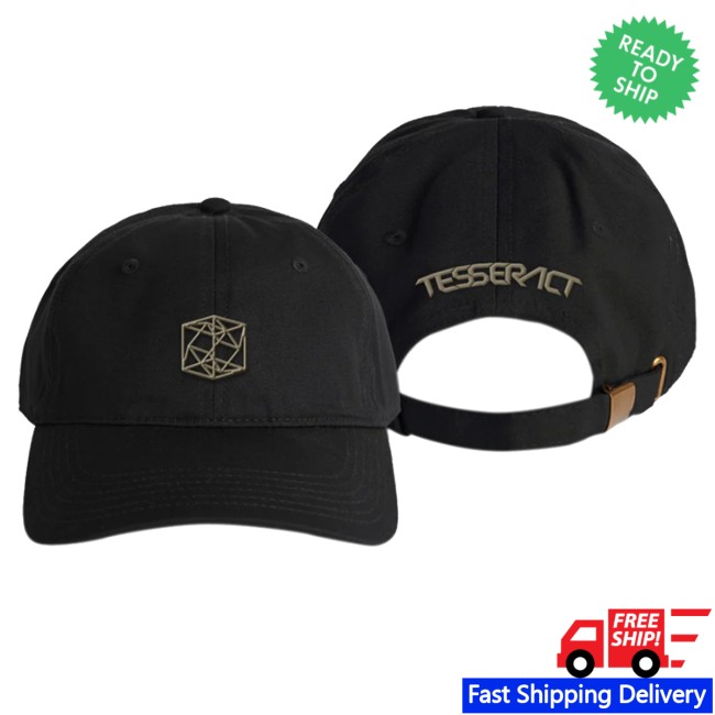 Tesseract Store Merch Embroidered Cube Cap Black 2 Tesseract Store Merch Embroidered Cube Cap Black