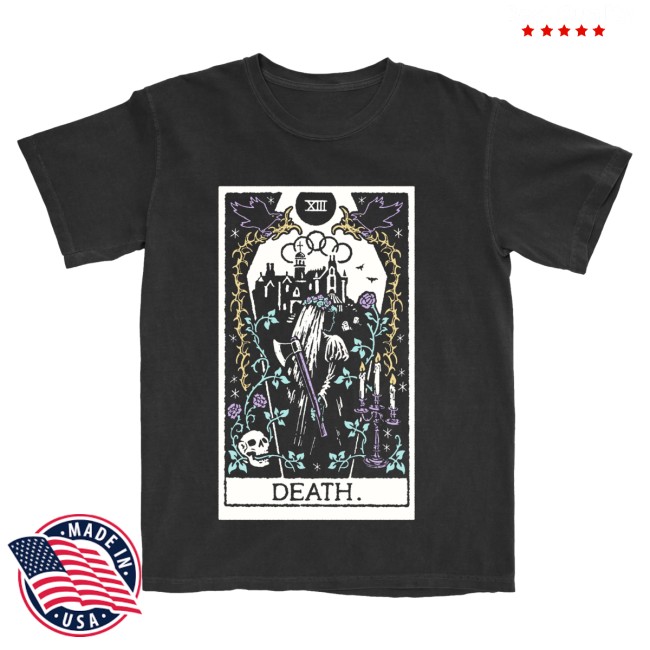 The Lost Bros Merch Store Tarot Card Tee Death 2 The Lost Bros Merch Store Tarot Card Tee Death