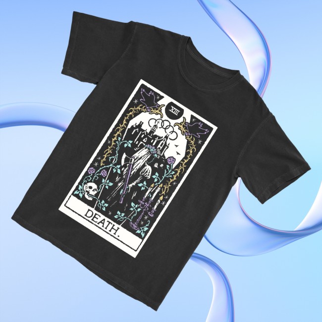The Lost Bros Merch Store Tarot Card Tee Death 3 The Lost Bros Merch Store Tarot Card Tee Death