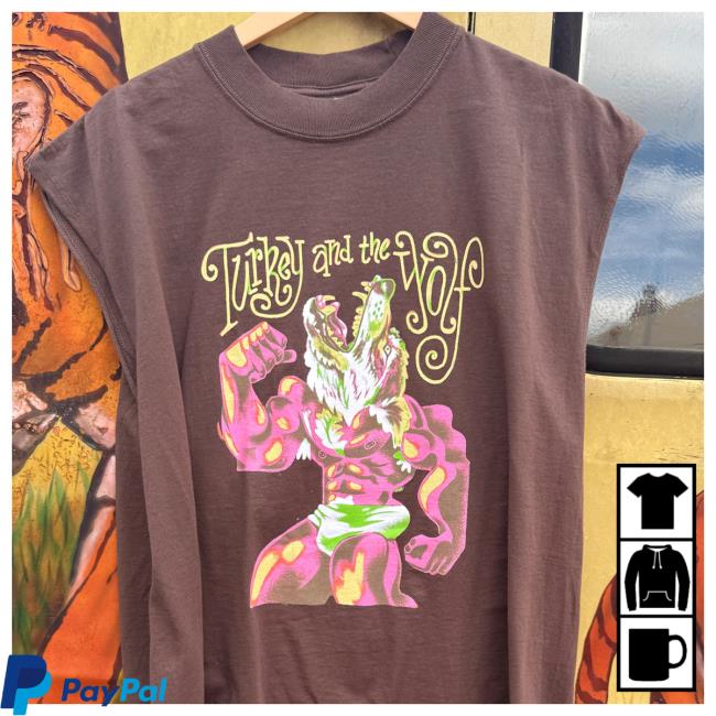 Turkey And The Wolf Merch Store Wolfman Cutoff Shirt 3 Turkey And The Wolf Merch Store Wolfman Cutoff Shirt