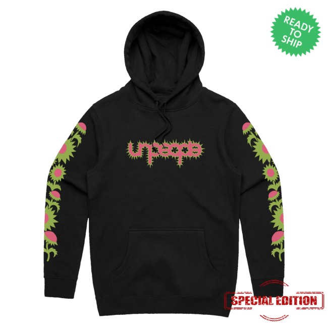 Unpeople Merch Store Garden Hoodie Black 2 Unpeople Merch Store Garden Hoodie Black