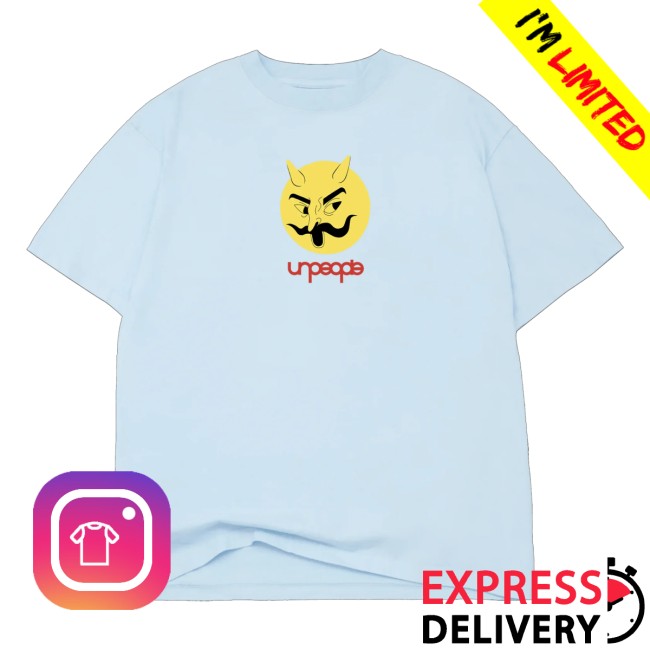 Unpeople Merch Store Space Hopper Tee Blue 2 Unpeople Merch Store Space Hopper Tee Blue