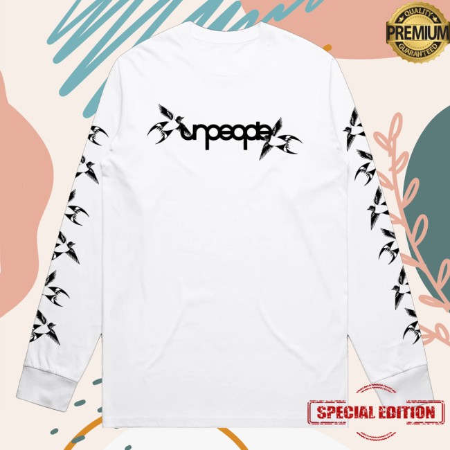 Unpeople Merch Store Swallow Longsleeve White 2 Unpeople Merch Store Swallow Longsleeve White