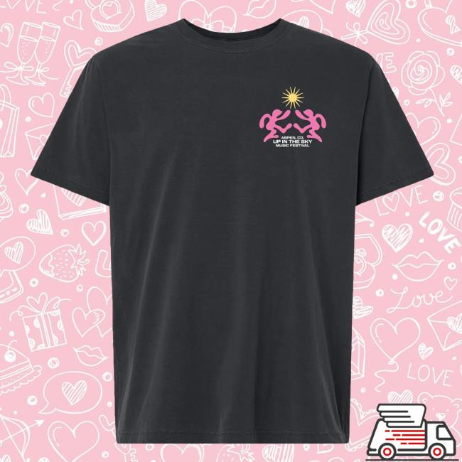 Up In The Sky Music Festival Store Merch Dancing Lineup Tee 3 Up In The Sky Music Festival Store Merch Dancing Lineup Tee