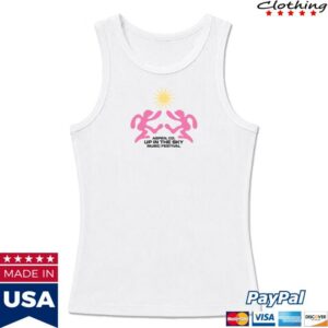 Up In The Sky Music Festival Store Merch Women's Dancing Lineup Tank