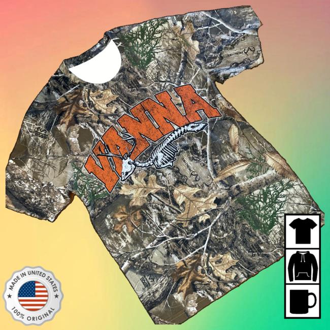 Vanna Merch Store Deer Skeleton Real Tree Camo Tee 3 Vanna Merch Store Deer Skeleton Real Tree Camo Tee