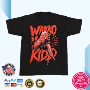 Wakko Exotics Merch Store Wakko The Kidd Blood Bath Black Tee