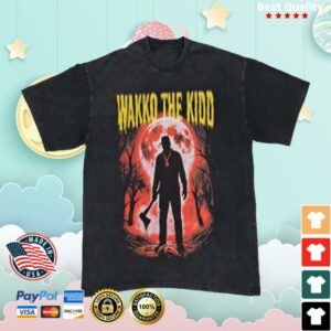 Wakko Exotics Merch Store Wakko The Kidd Swing The Hatchet Charcoal Grey Tee