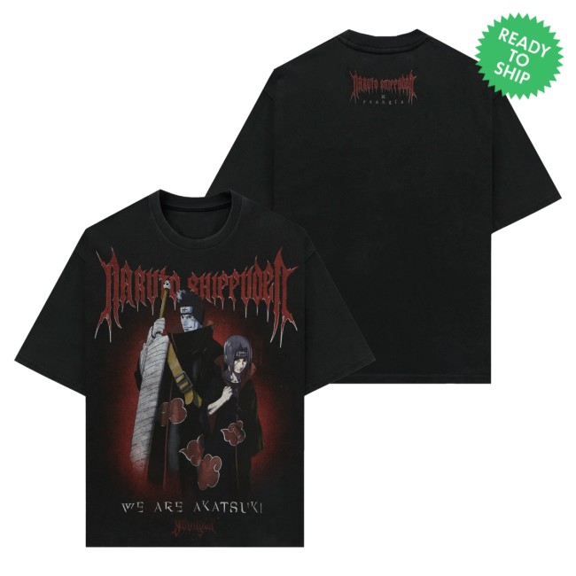 Youngla Merch Store Itachi & Kisame 4319 Naruto Artwork Tees 5 Youngla Merch Store Itachi & Kisame 4319 Naruto Artwork Tees